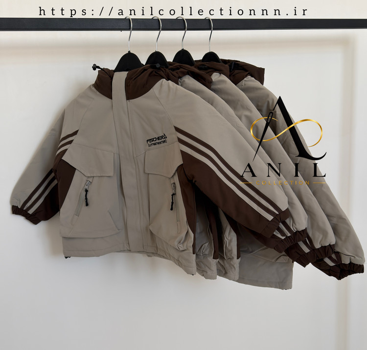 کاپشن بچگانه 3خط وارداتی